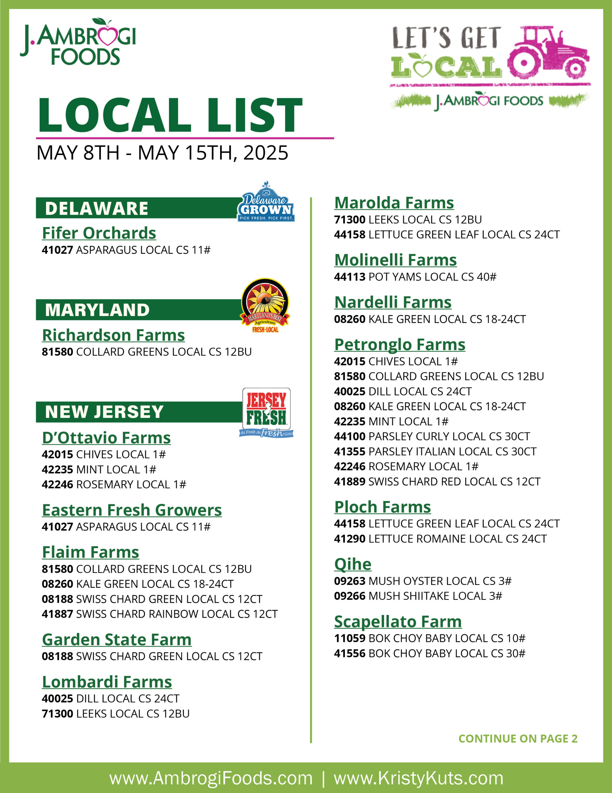 Read more about the article Local List: May 8th